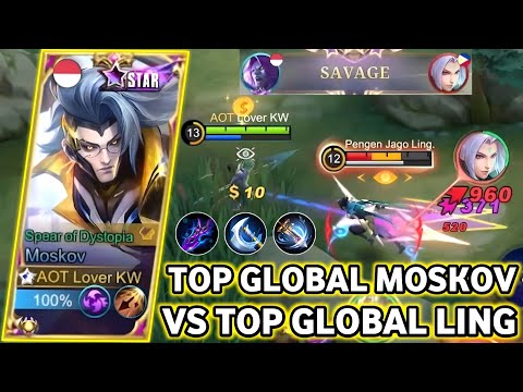 17 Kills + SAVAGE !! Moskov with this Item 100% UNSTOPPABLE - Build Top 1 Global Moskov ~ MLBB