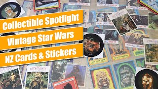 Vintage Star Wars New Zealand Cards and Stickers - Star Wars Collectible Spotlight
