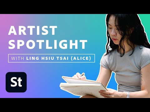 Alice's Artistry of Women & Nature | Adobe Stock Artist Spotlight: Ep. 36 | Adobe Creative Cloud