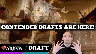 CONTENDER DRAFTS ARE HERE! | Secrets Of Strixhaven Contender Draft | MTG Arena