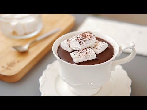 Homemade Hot Chocolate Recipe ✿ Deep chocolate flavor