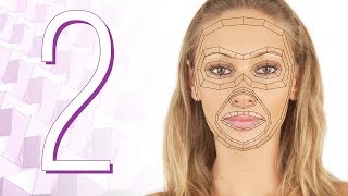 modelagem poly by poly de um rosto feminino 02