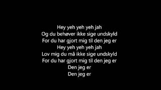 Rasmus Seebach - Den jeg er (Lyrics)