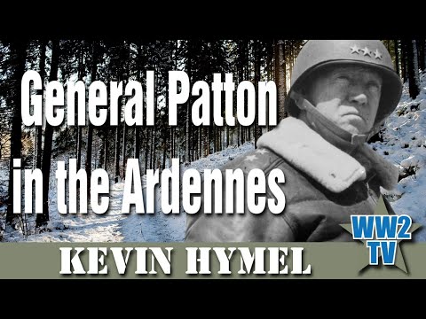 General Patton in the Ardennes - Battle of the Bulge