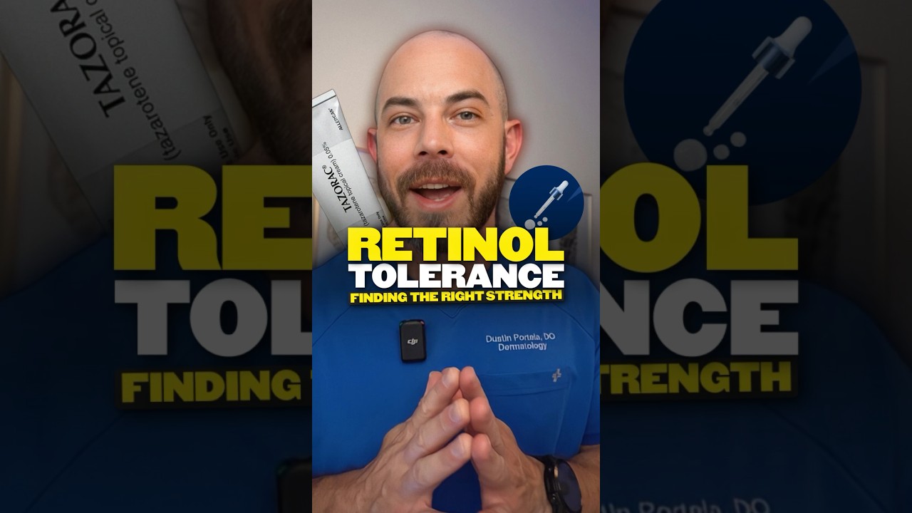 Derm explains how to properly use retinol! #retinoltolerance