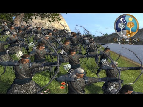 THE GREY ELVES OF MITHRIM (Siege Battle) - Silmarillion: Total War