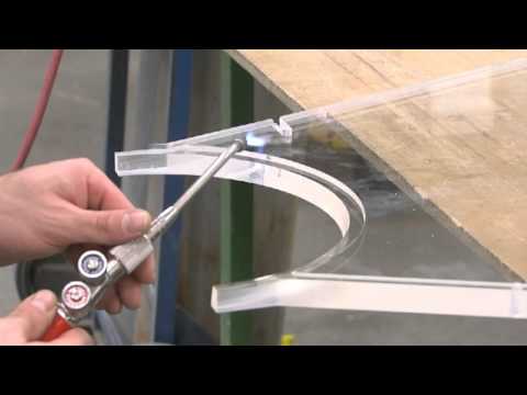 Acrycast and AcryglasXT Acrylics - Flame Polishing Acrylic - YouTube