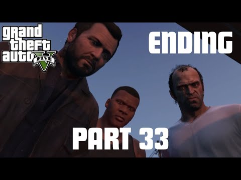 Grand Theft Auto V (GTA 5) ENDING Gameplay Walkthrough PART 33 - The Third Way (PC)