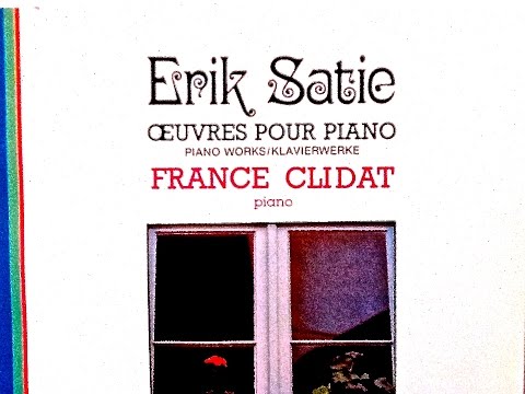 Satie - Gymnopedies, Valse : Je te veux.. + Presentation (recording of the Century : France Clidat)