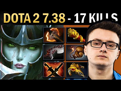 Phantom Assassin Gameplay Miracle with 17 Kills and 1000 GPM - Dota 7.38