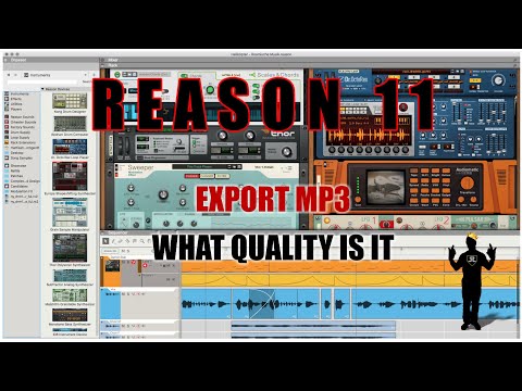 YYBY | Export MP3 In What Quality? Reason Studio 11 or 12
