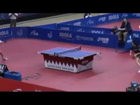 Point 'historical' in table tennis