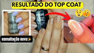 O TOP COAT DA RISQUÉ REALMENTE CRAQUELA? Testei por 9 dias e me surpreendi! 😱