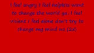 creed-one with lyrics