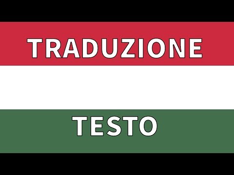 Inno UNGHERIA TRADUZIONE + TESTO Italiano - Himnusz - Isten, áldd meg a magyart