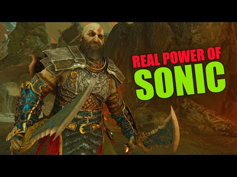 The Real Power Of Sonic 👍 Stun + Heal Build | God Of War Ragnarok