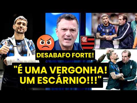 MAURO CEZAR DETONA APÓS LESÃO DE ARRASCAETA: “ISSO É UM ESCÁRNIO!!! ALGUÉM TEM QUE…” | FLAMENGO