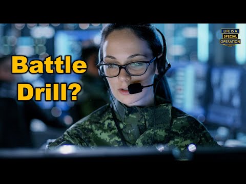 What happens when you use BATTLE DRILLS?