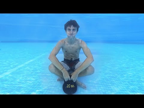 24 ЧАСА ПОД ВОДОЙ !