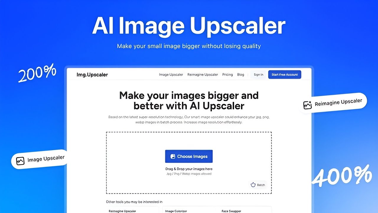 AI Image Upscaler Lifetime Deal - The Best Online Image Upscaler in 2025