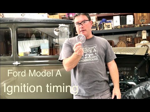 How to set Ford Model A Ignition (Engine) Timing.