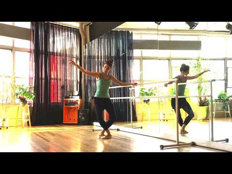 30 MIN INTERMEDIATE BALLET BARRE | With Demos Before Each Combo