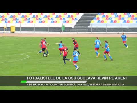 CSU Suceava's female footballers return to Areni