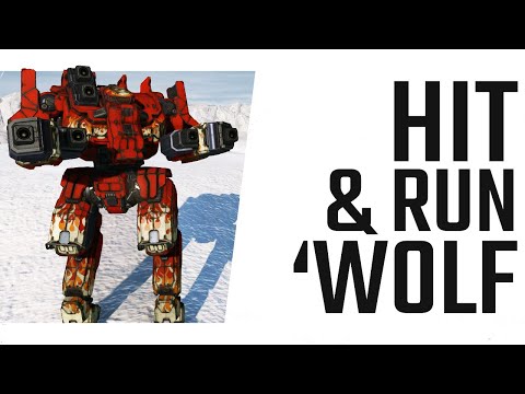 Medium Pulse Hit and Run Shenanigans! Arctic Wolf Build - Mechwarrior Online The Daily Dose #809