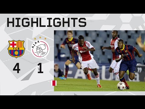 Highlights FC Barcelona - Ajax A1 | UEFA Youth League