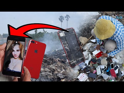 Restoring IPhone Destroyed | Restore Iphone 8 plus
