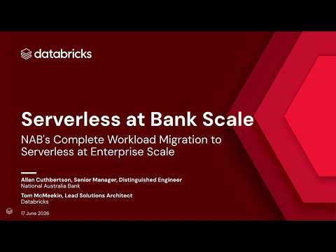 Watch: Serverless at Bank Scale: NAB's Complete Workload Migration