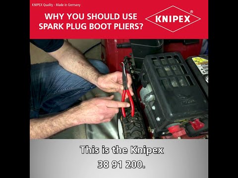 KNIPEX Tool Tips -  Why you should use spark plug boot pliers?