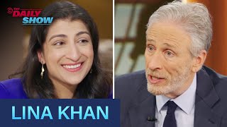 Lina Khan – FTC Chair on Amazon Antitrust Lawsuit & AI Oversight | The Daily Show