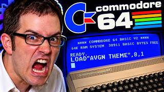 I Just Loaded the AVGN Theme on a C64…