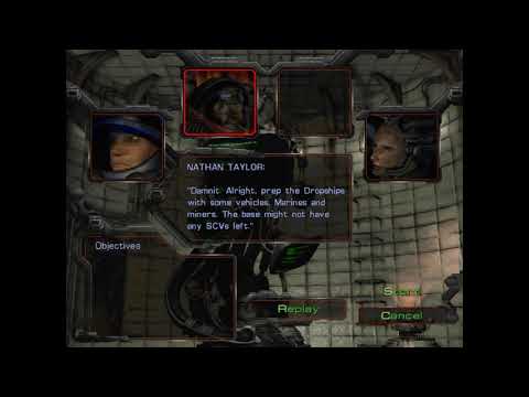 Starcraft Ruin of Desmond Briefing Room