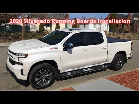 How to install 2020 Chevy Silverado Running Boards