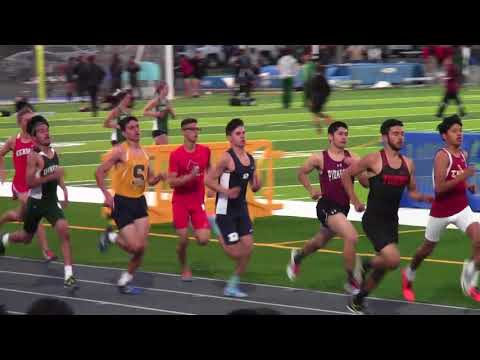 Exeter Monarch Invitational: V Boys 800m #1: 3/23/2018