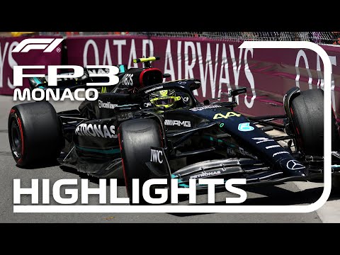 F1 第7戦モナコGP FP3ハイライト動画