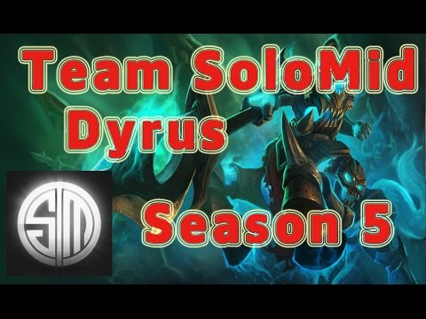 TSM Dyrus Hecarim TOP vs Yasuo Patch 5.21