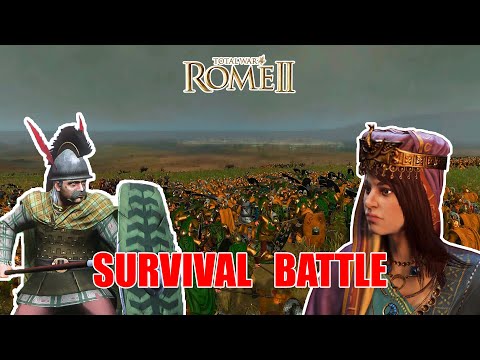 Palmyra Army Launched A General Attack Against The Arverni Army - Total War Rome 2 Cinematic Battle