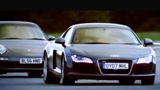Audi R8 vs Porsche 911 Carrera - Top Gear - BBC