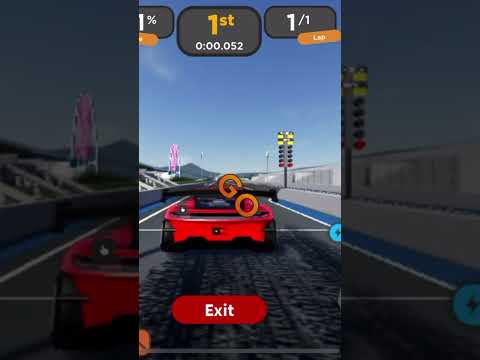 Thumbnail for Porsche Mission R Driving Empire Drag race fastest time place: 6.264 seconds race finished. by Porsche Mission R