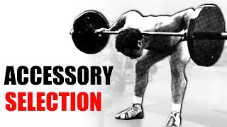 Exercise Selection Tips for Accessory Work (FYC #8)