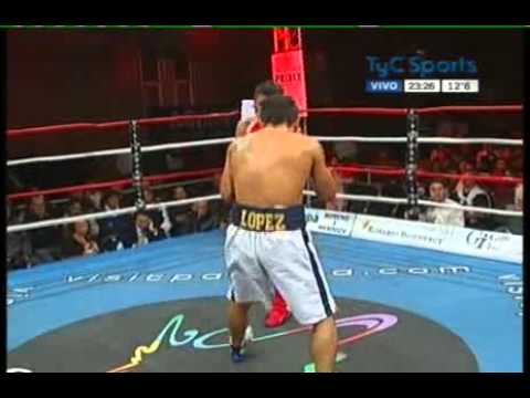 Diego BAEZ vs Ruben LOPEZ - Full Fight - Pelea Completa