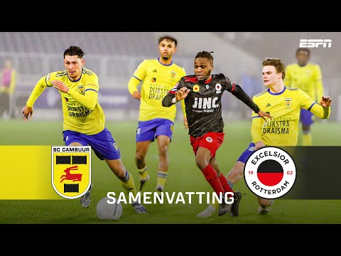 Wedstrijd na 1 minuut en 54 seconden stilgelegd 🌫️ | Samenvatting sc Cambuur - Excelsior