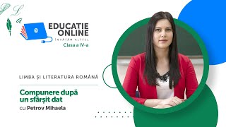 Compunere după un sfârșit dat