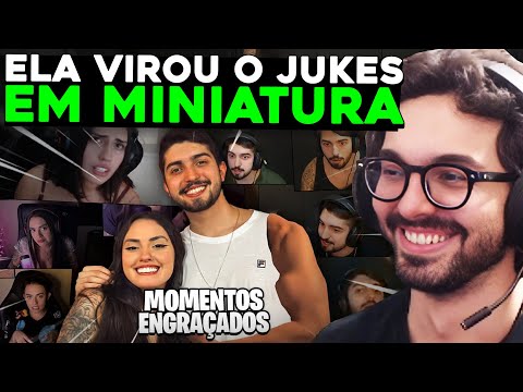 NUNCA JOGUE LOL COM SUA NAMORADA - MELHORES MOMENTOS JUKES E VITORINHA - MYLON REACT
