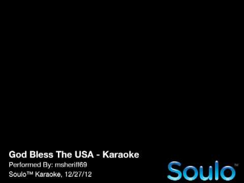 God Bless The USA (Karaoke)