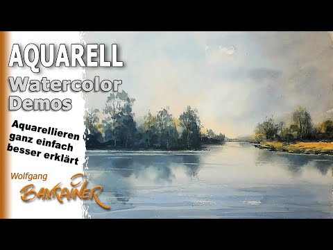 Landscape by the water – relaxed and fast