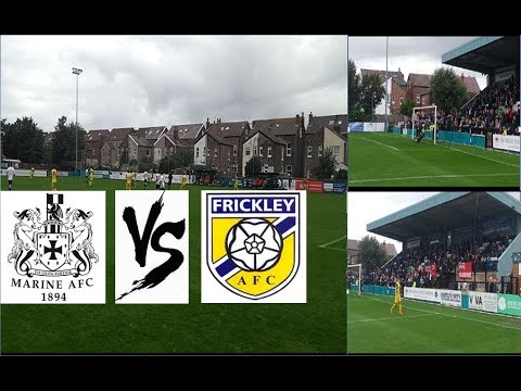 Marine vs Frickley 2 RED CARDS!!! 2 PENALTIES!!!!!